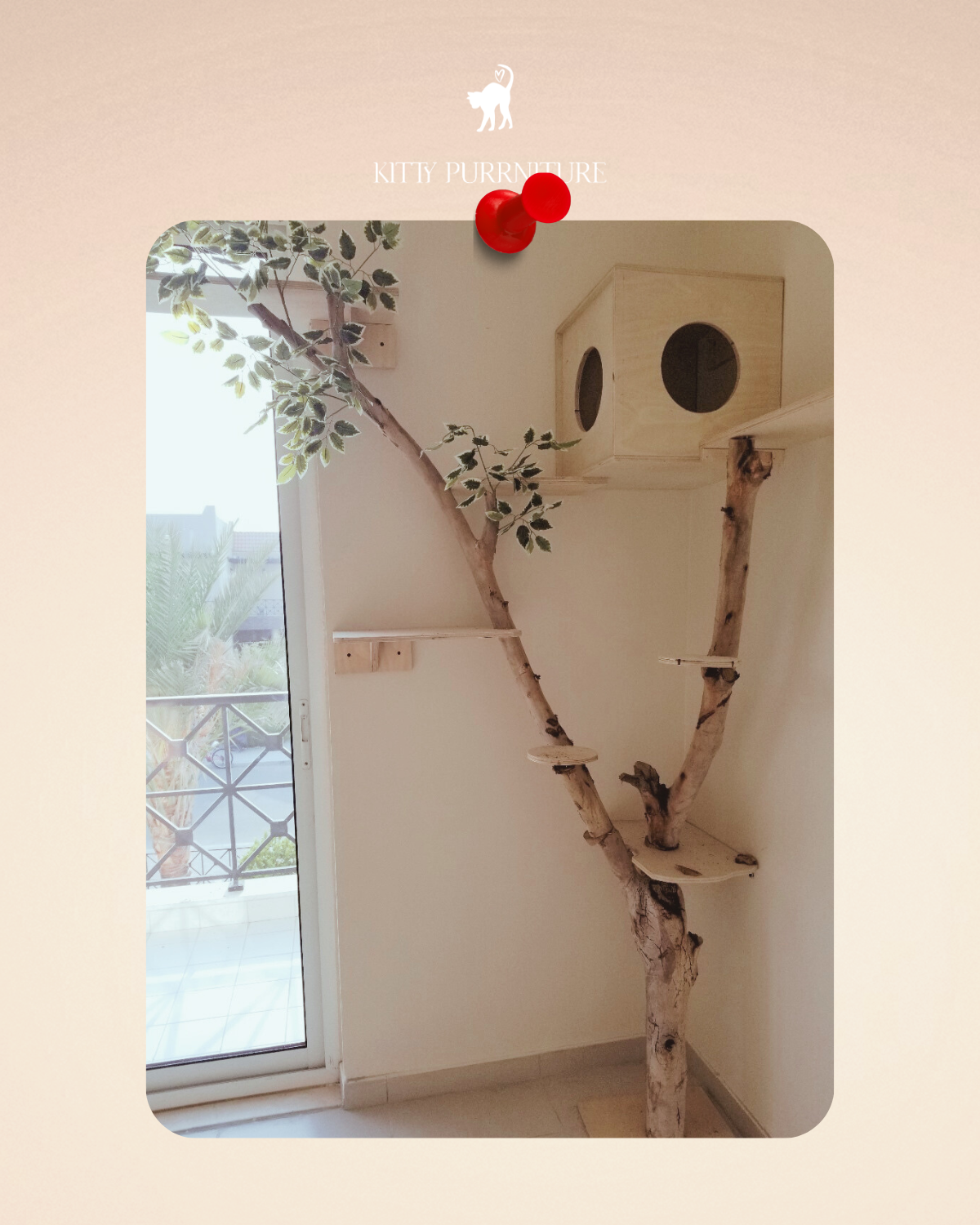 Customised wall mounts and tree - 100AED experts visit fees