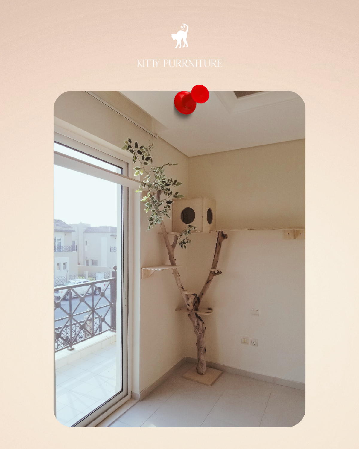 Customised wall mounts and tree - 100AED experts visit fees