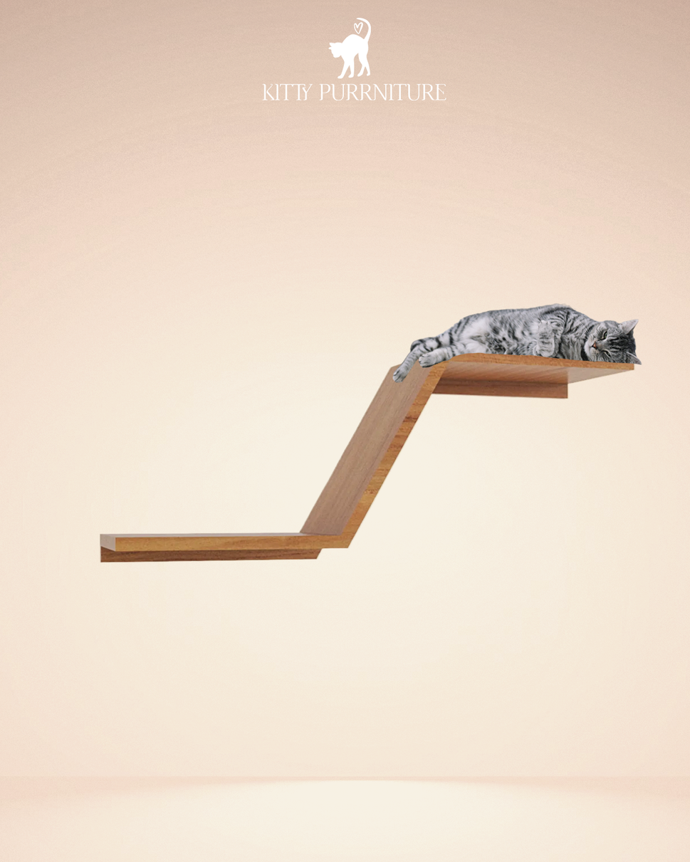 Kitty ZigzagCherry wood