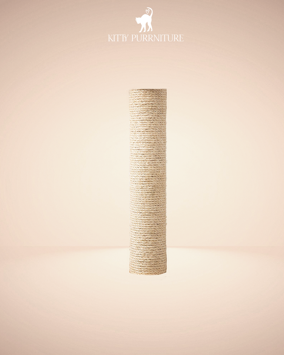 عمود خدش القططBeige Sisal rope