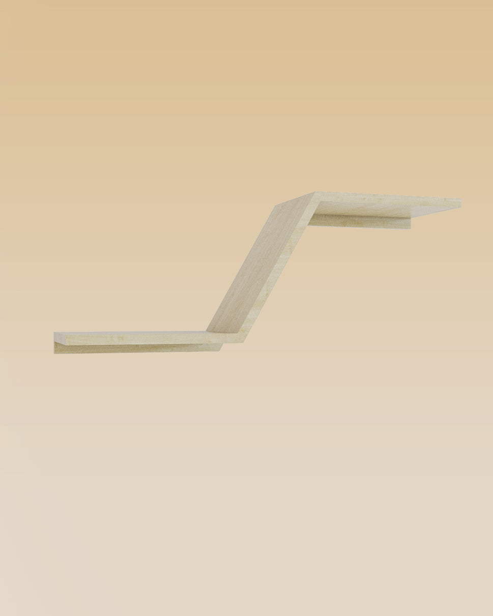 Kitty ZigzagMaple wood